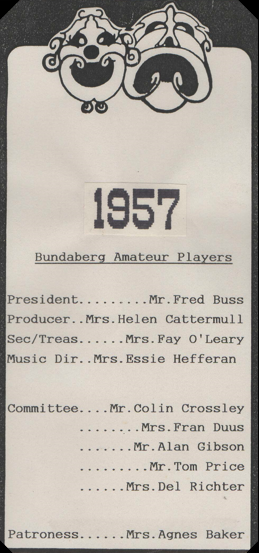 Nineteen fifty seven management committee